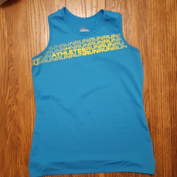 Turquoise running tank - Picture 1 of 3